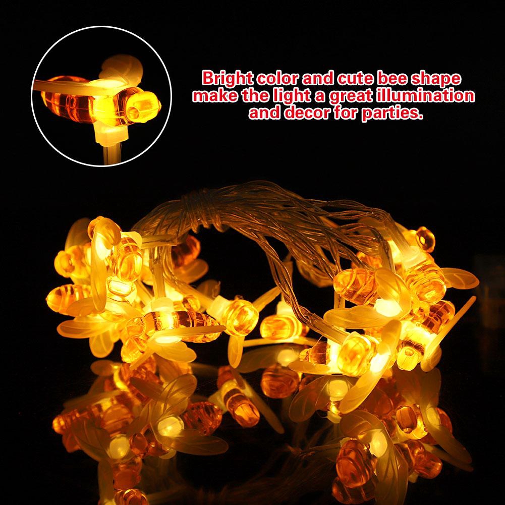 Decorative Bee Lights Led String Lamps Decorative Bee Lights