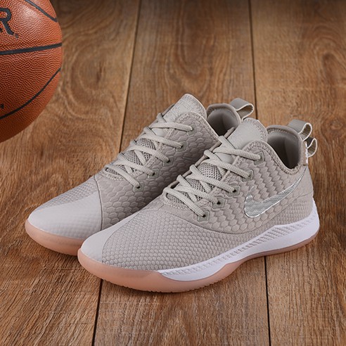 grey basketball shoes