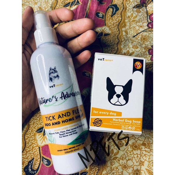 Vetcore+ Tick & Flea & Herbal Soap Shopee Philippines