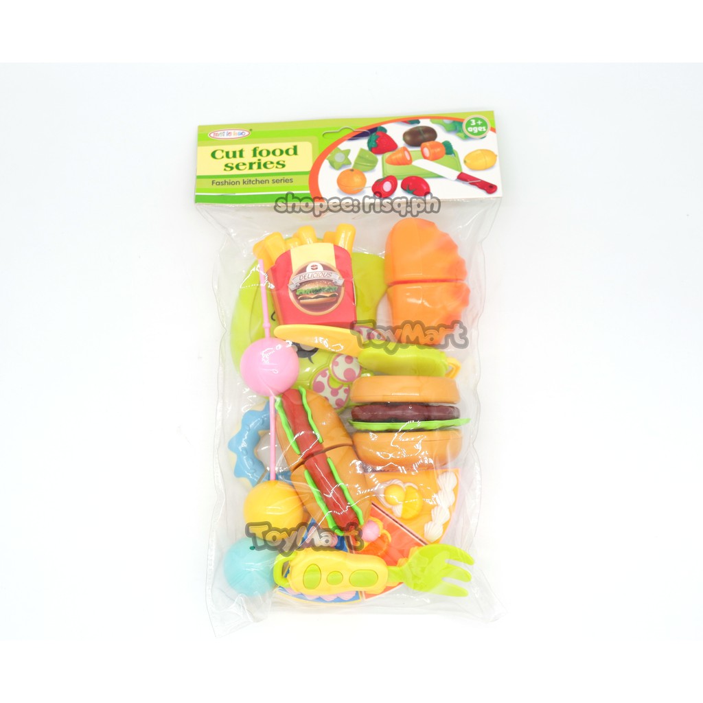 cuttable toy food