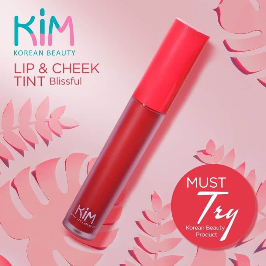 KIM KOREAN BEAUTY Lip and cheek tint blissful Shopee Philippines