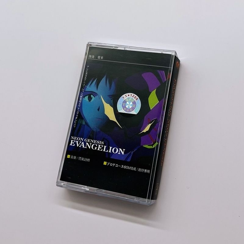 Brand New Cassette tape EVA NEON GENESIS EVANGELION OST EVA-01 TEST ...