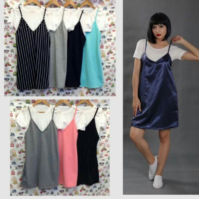 dress with inner top