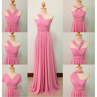 light pink multiway dress