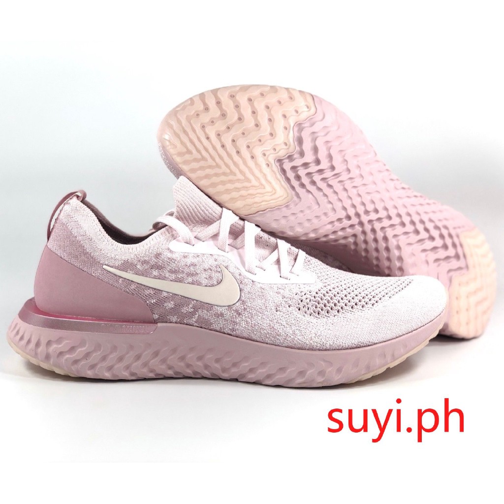 nike react flyknit pearl pink