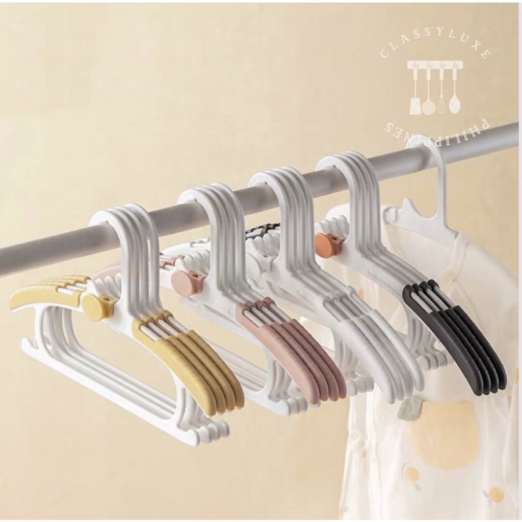 KITkitchen Baby Clothes Hanger Small Clothes Rack Multi-Functional ...