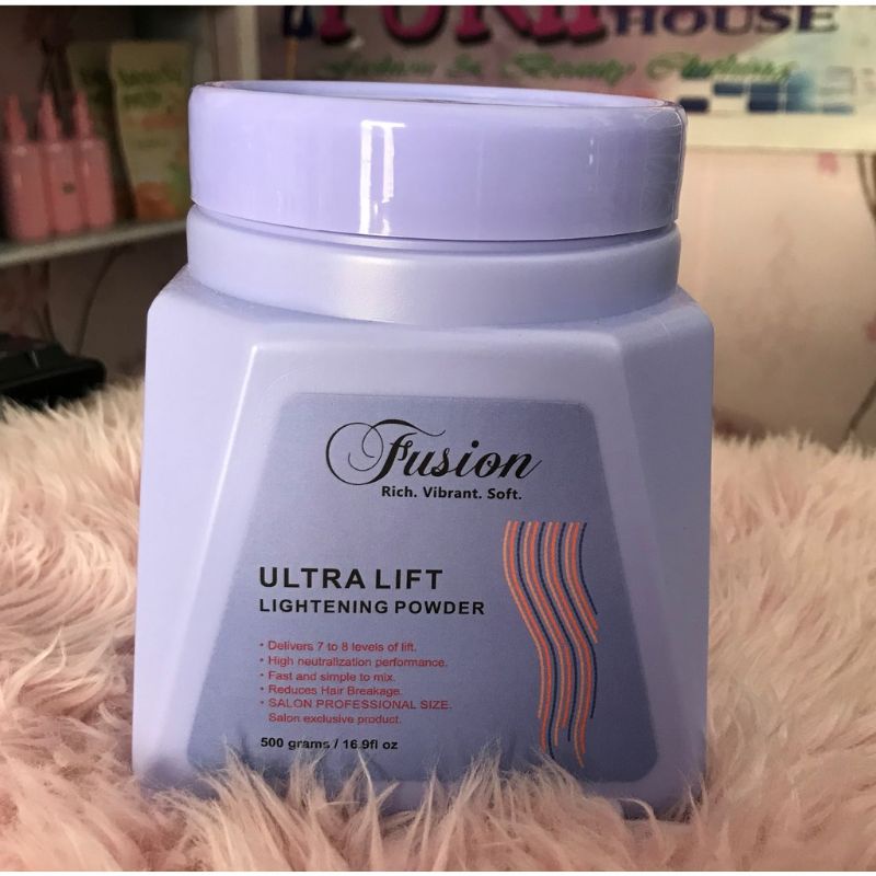 Fusion Ultra lIft lightening Hair Bleaching Powder 500g Shopee