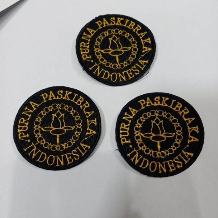 Atribut | Indonesian Paskibraka Purna Emblem Logo (Embroidery) | Shopee ...