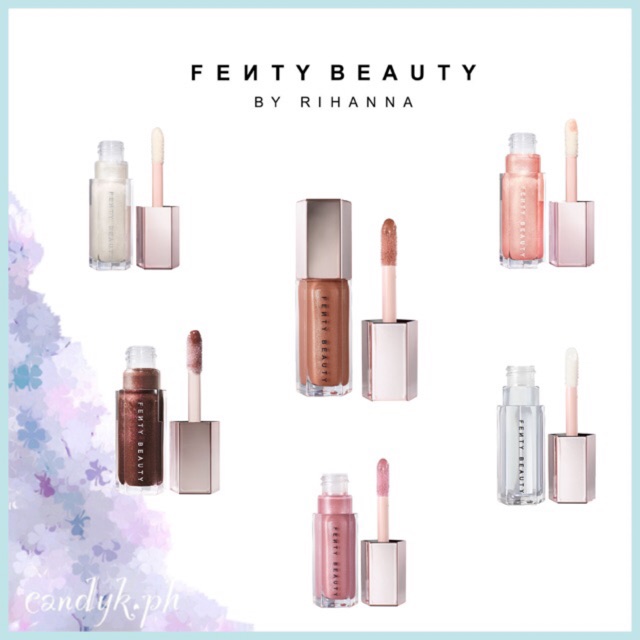 Authentic Fenty Beauty Gloss Bomb Fenty Glow Fussy Diamond Milk Sweet Mouth Hot Chocolit Shopee Philippines