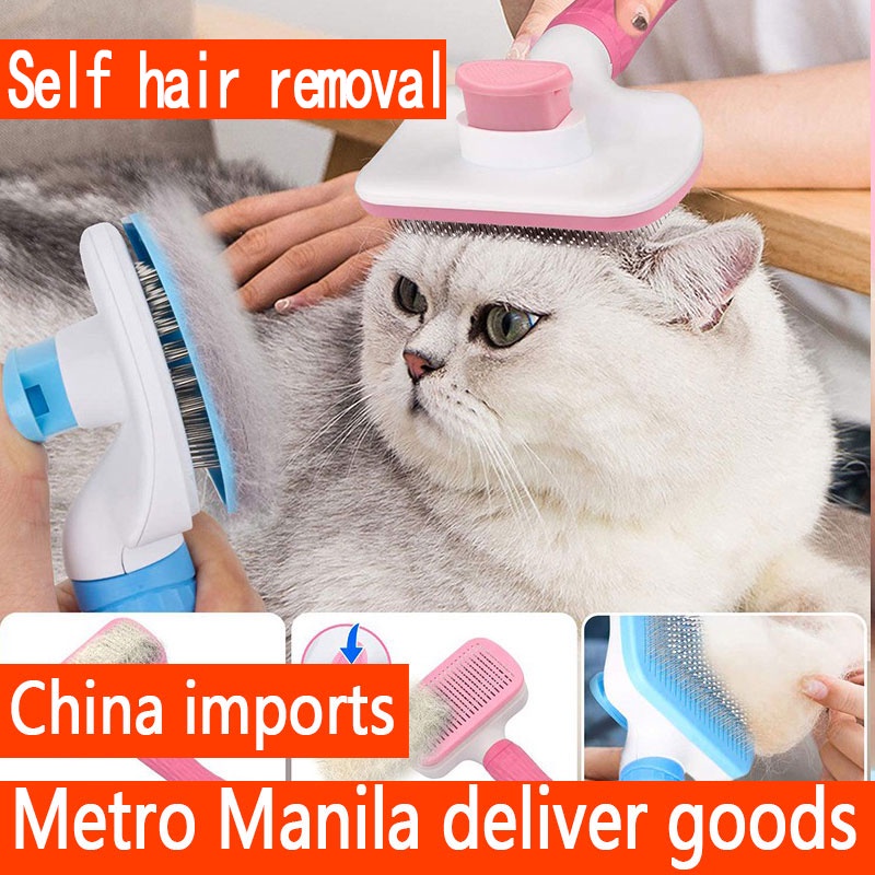 dog hair brush self cleaning brush professional grooming brush quick
