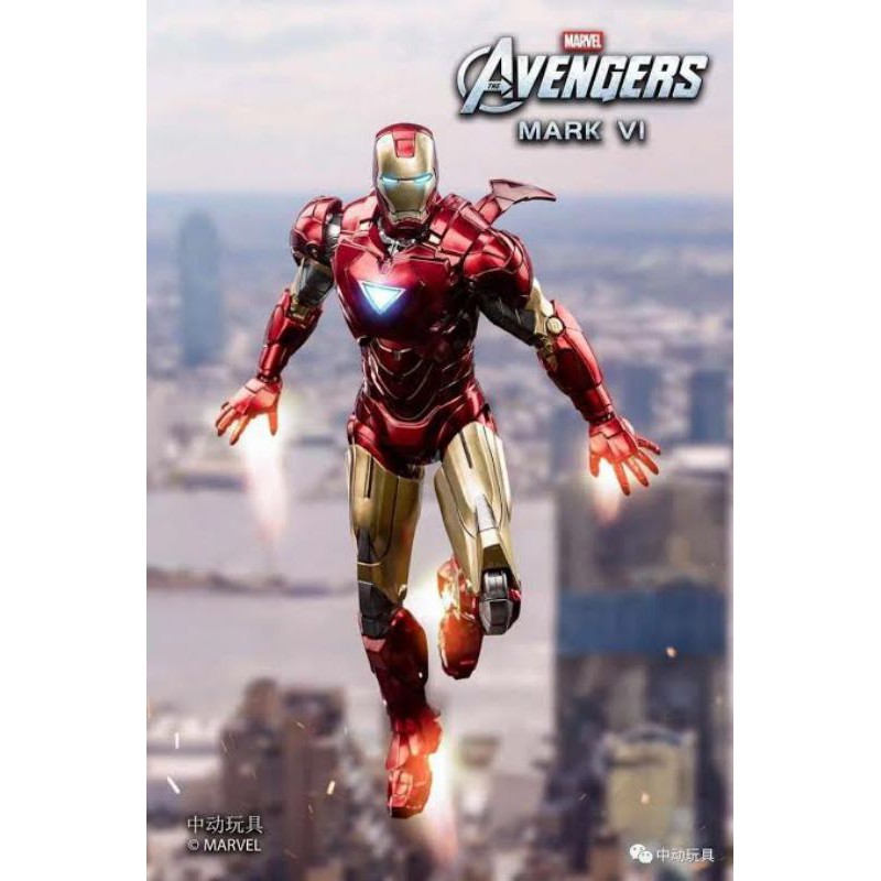 ZD Toys Ironman Mk. 6 VI Marvel Iron 