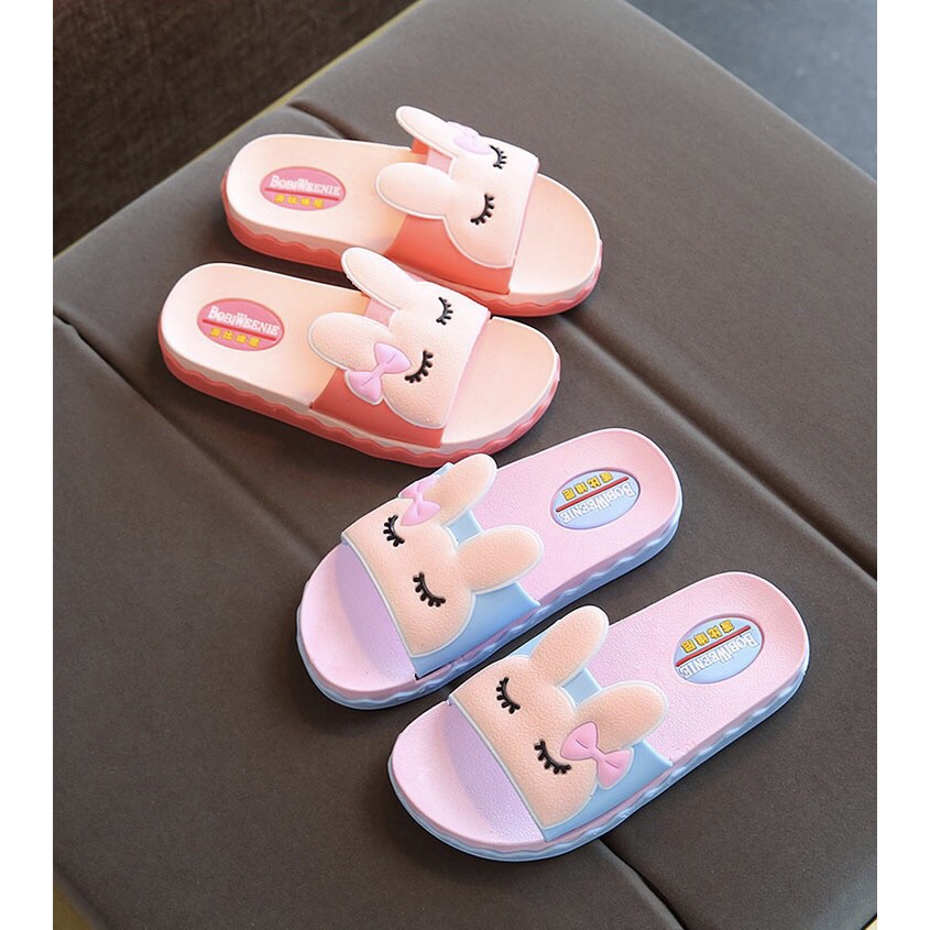 Summer Girls Slippers Indoor Anti-Slip Baby Cute Slippers | Shopee  Philippines