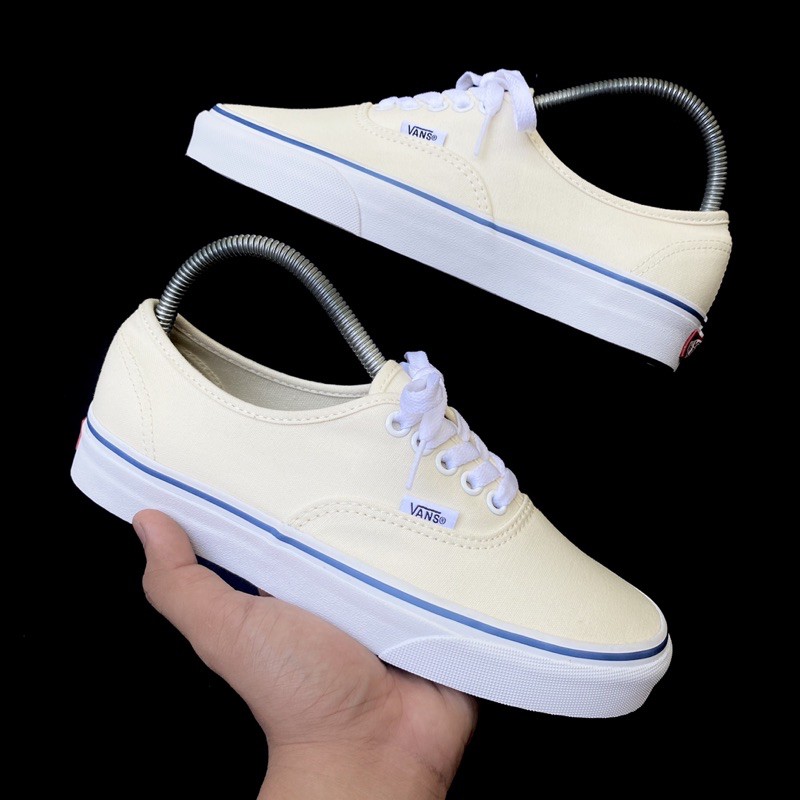 vans cream authentic