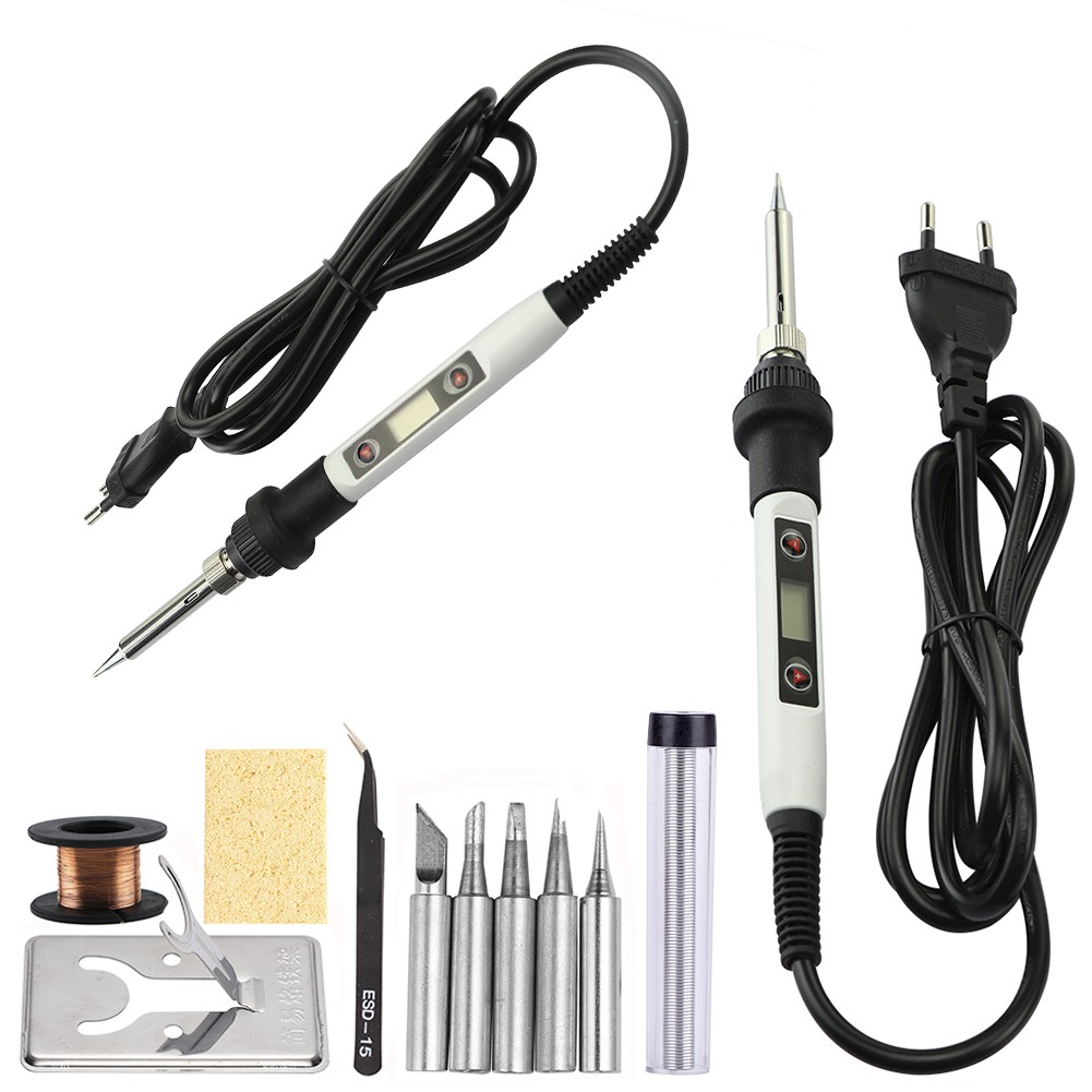 80W LCD Digital Display Temperature Adjustable 220V EU Electric