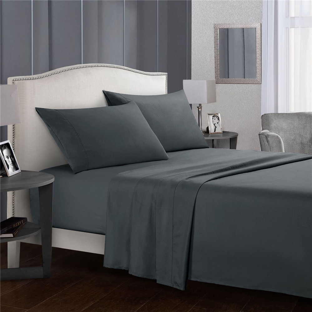 Egyptian Comfort 4 Piece Bed Sheet Set 1800 Thread Count Deep