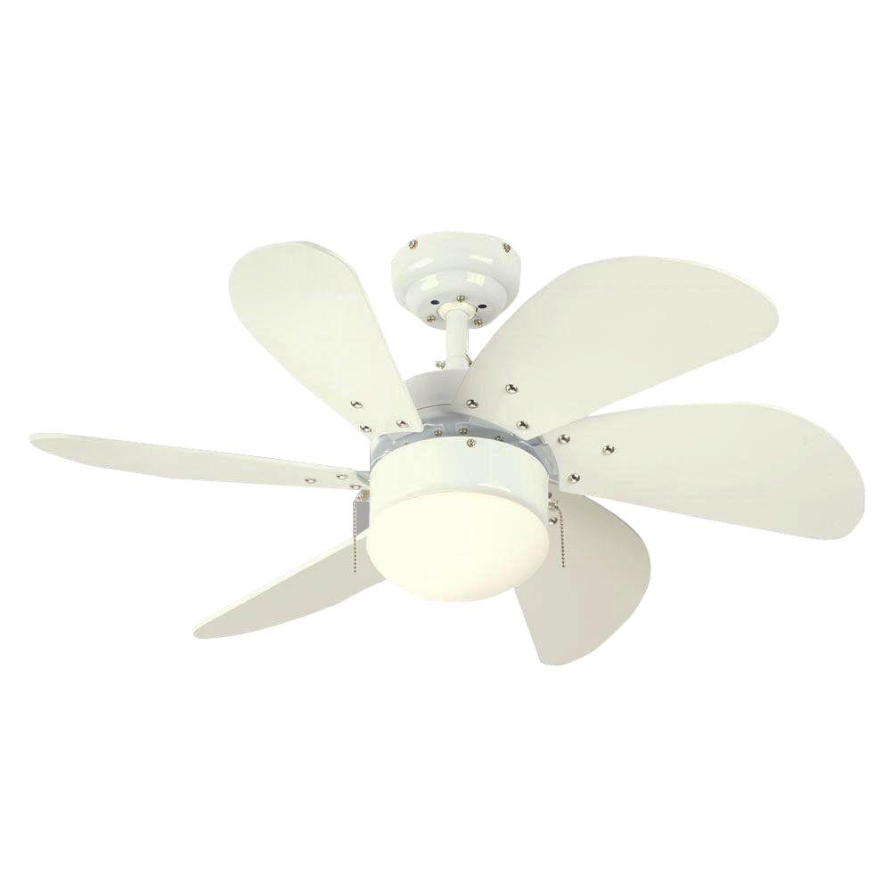 Canarm 30 Swirl Ceiling Fan White