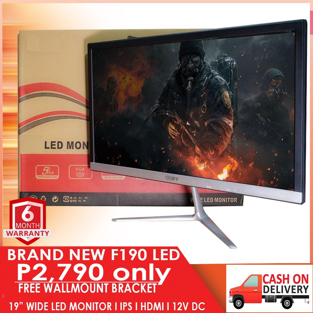 Computer LED Monitor Brand New w/Box | Shopee Philippines