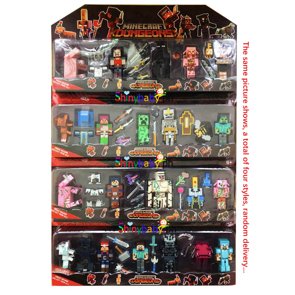 Minecraf Favorites The Latest Minecraft Series Dolls The New Minecraft Lego Shopee Philippines