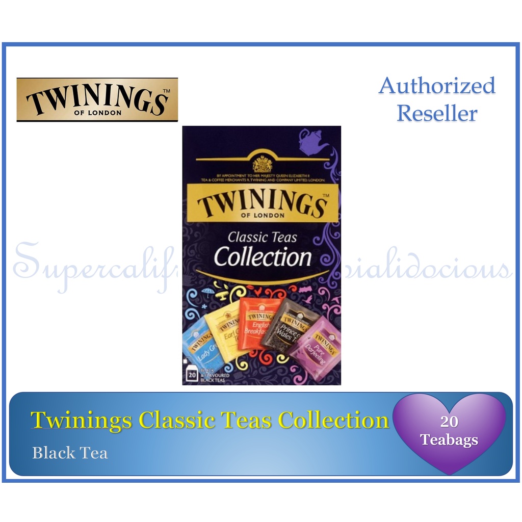 Twinings Classic Teas Collection 20s Shopee Philippines