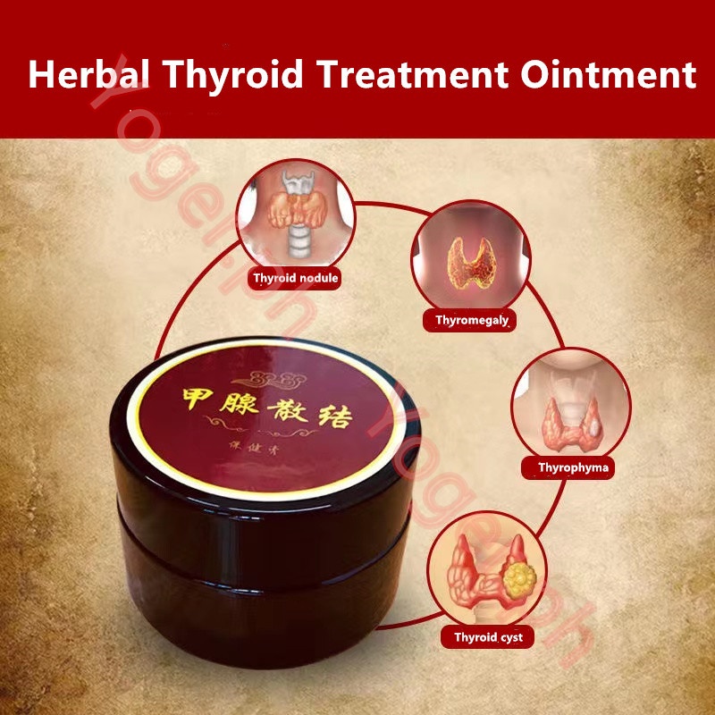 Herbal Thyroid Treatment Cream Thyroid Ointment For Thyromegaly Thyroid Nodule Relieve Neck