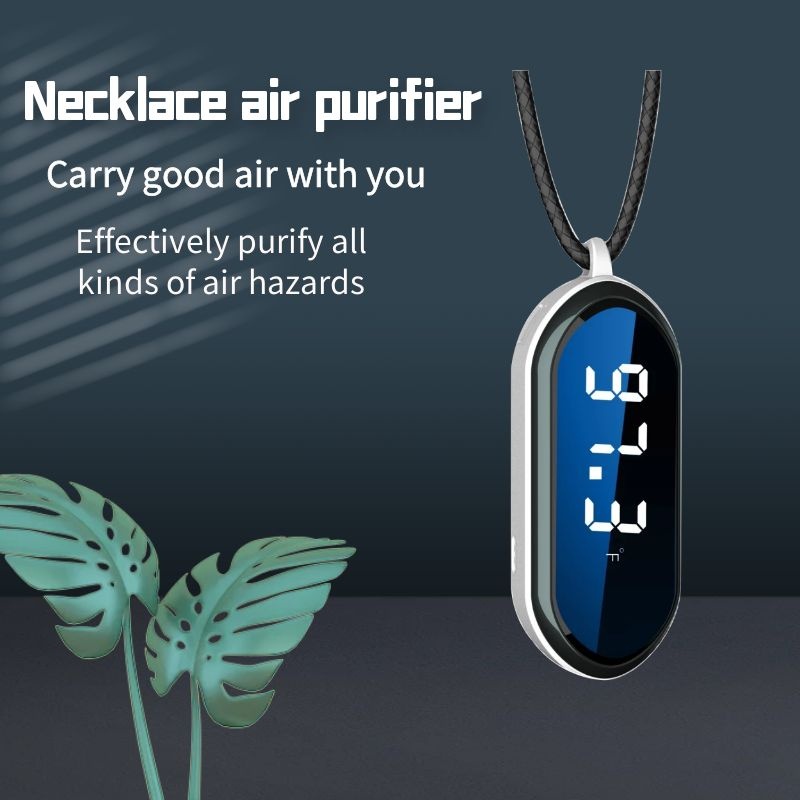 F9 Air Purifier Mini Wearable Necklace Portable Personal Air Purifiers