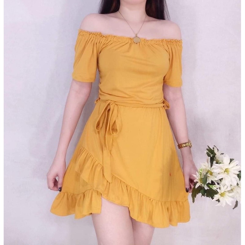 shoulder dress - Best Prices and Online Promos - Women's Apparel Oct 2022 |  Shopee Philippines