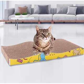 LYX Cat Scratch Board Durable Kitten Scratching Cardboard Corrugated Scratch Board Pad Cat Toys