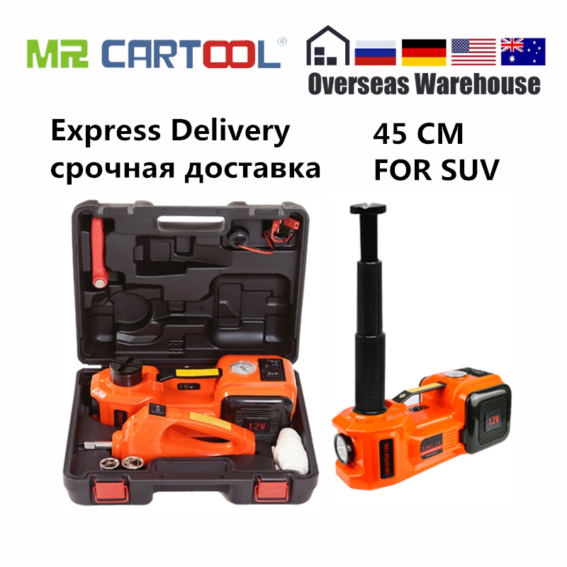 Car Jack SUV Electric Jacks Hydraulic Floor Impact Wrench 45MM 12V 5