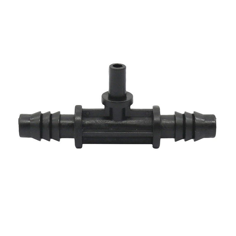 10 Pcs T-Connector 6mm Garden agriculture Irrigation Watering hose fitting