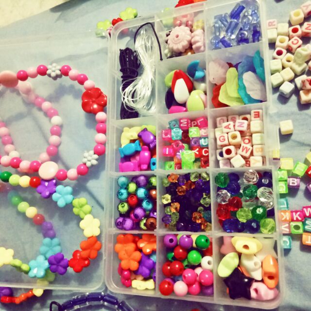 assorted beads
