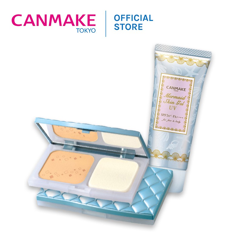 canmake uv silky fit foundation