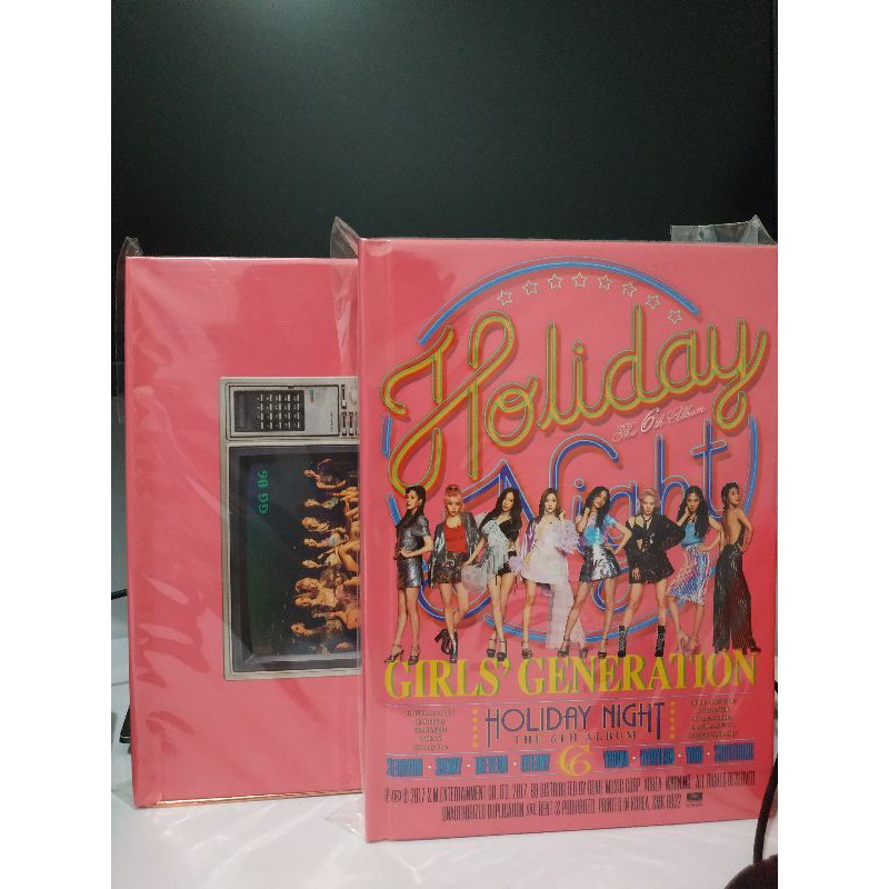 Free Poster Tube Girls Generation Snsd Holiday Night Unsealed Album And Poster Shopee Philippines