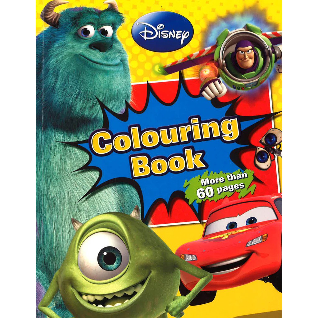 Disney Pixar Art Therapy Art Coloring Book Coloring Book Coloring ...