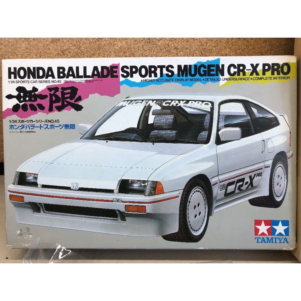 Tamiya Honda Ballade Sports Mugen Cr X Pro24 Shopee Philippines