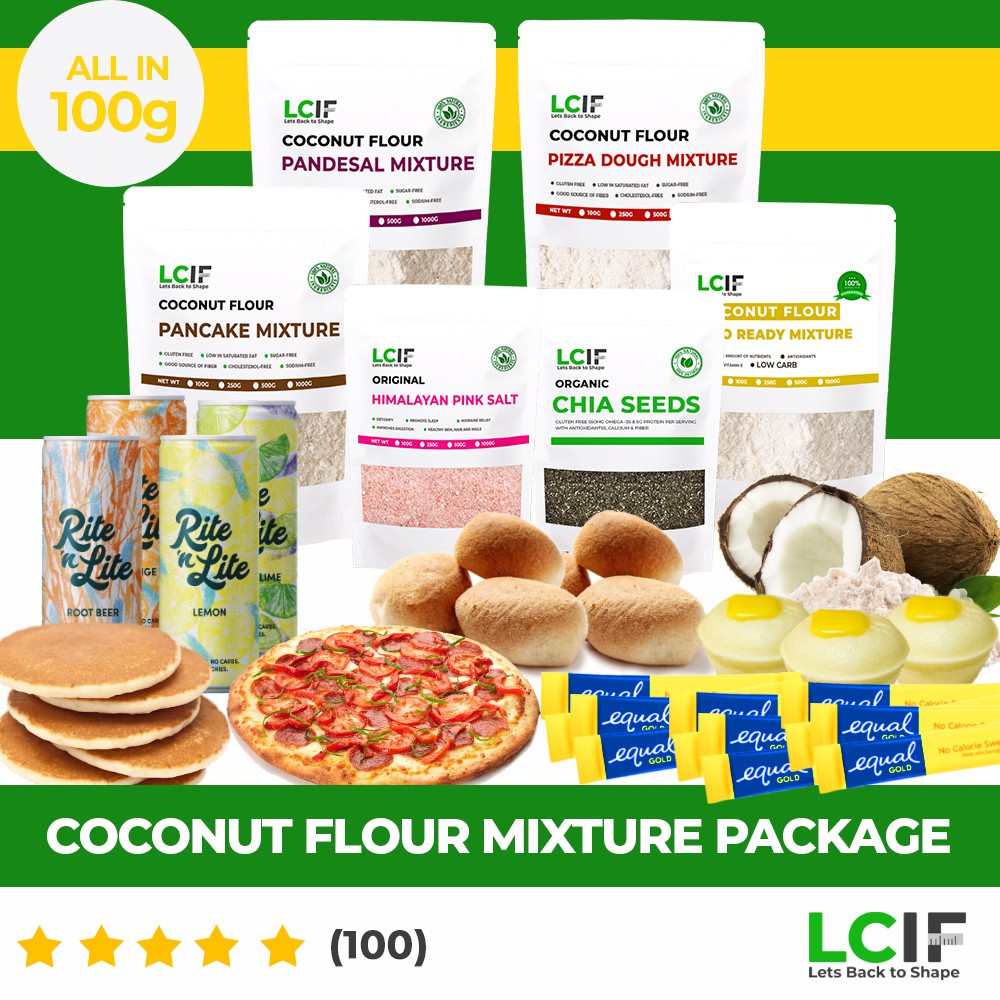Low Carb Coconut Flour Survival Package All In 100g Mixture Lets Back