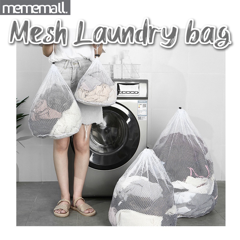 COD Washing Machine Divider Mesh Net Bags Laundry Bag Large small Net