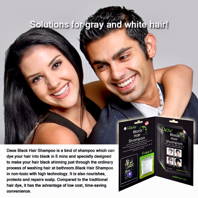 Dexe Black Hair Color Shampoo Shopee Philippines