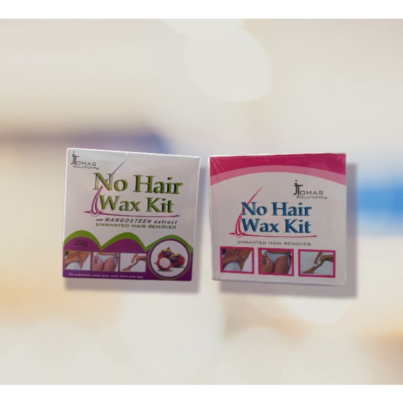 JTomas No Hair wax kit (with mangosteen extract) Shopee Philippines