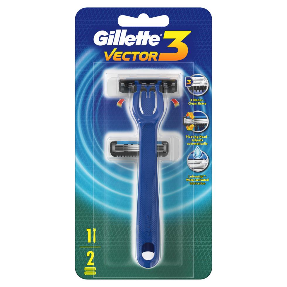 Gillette Vector 3 Razor 12021 Shopee Philippines