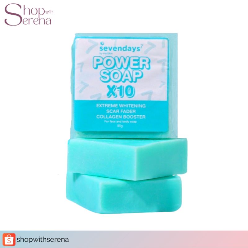 Seven Days Power Soap by Her Skin 20 in 1 Whitening Whitening Soap