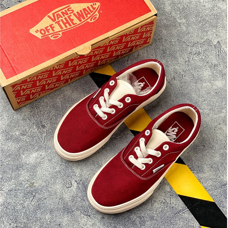 red vans shoes