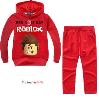 Baby Clothes Kids Girls Boys Hoodie Roblox Red Nose Day Long Sleeve Sweatshirt Shopee Philippines - 2017 new fashion children roblox red nose day hoodies sweatshirts baby kids hoodie sweatshirt jumper sweater sports pullover tops