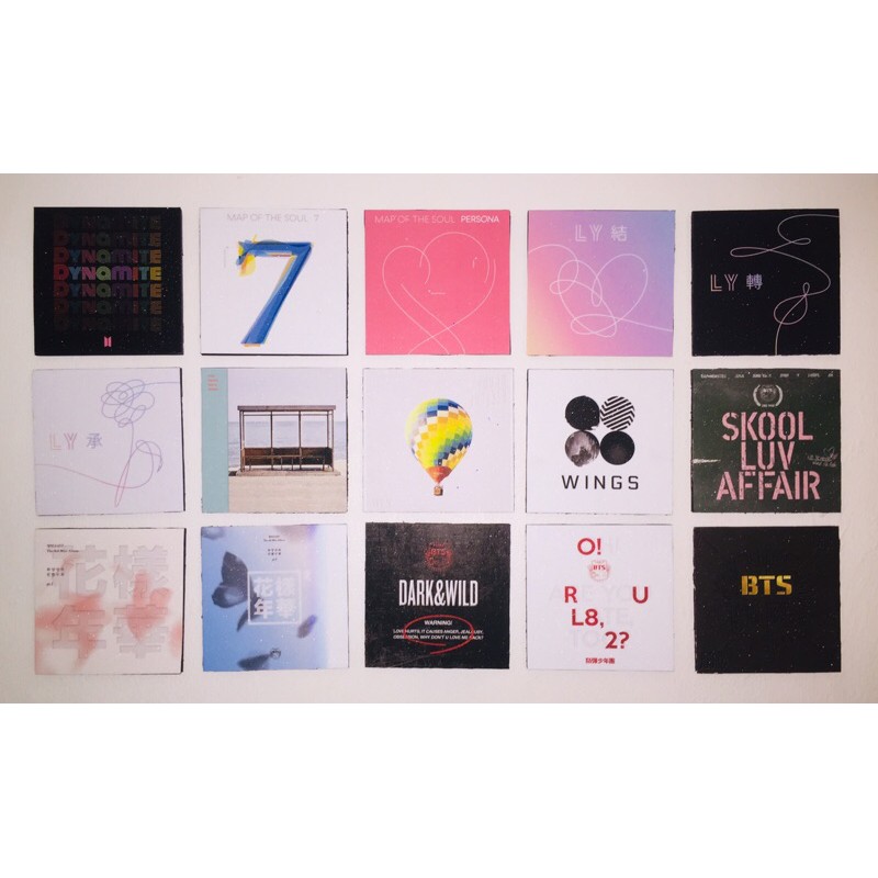  BTS  ALBUM  COVER WALL Shopee Philippines
