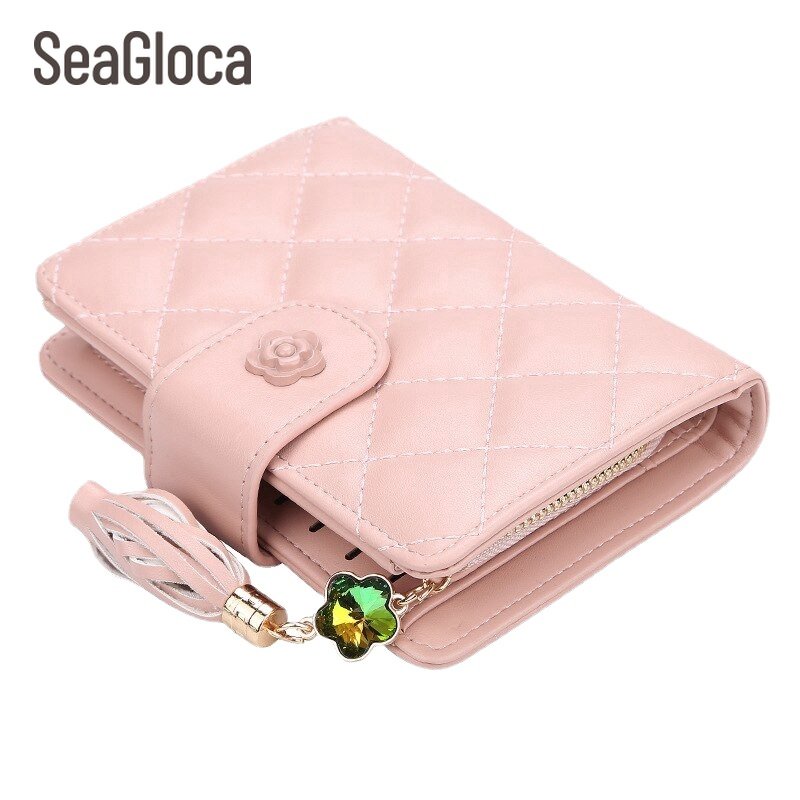 SeaGloca Tassel Women's Wallet with Card Holder Ladies Purse Shopee