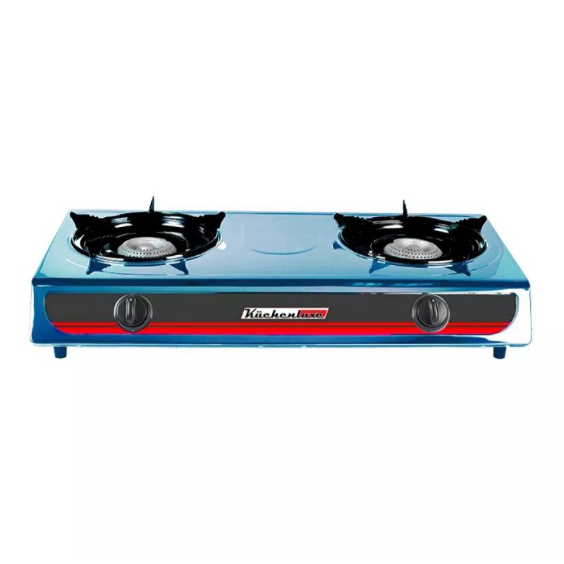 COD Kuchenluxe Stainless Steel Double Burner Gas Stove KS3CTD Shopee