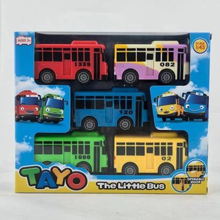 ToyWorld Tayo the Little Toy Bus Friend Pull Back Lovely Fun Cartoon Bus Model High Quality