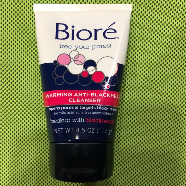 biore warming cleanser