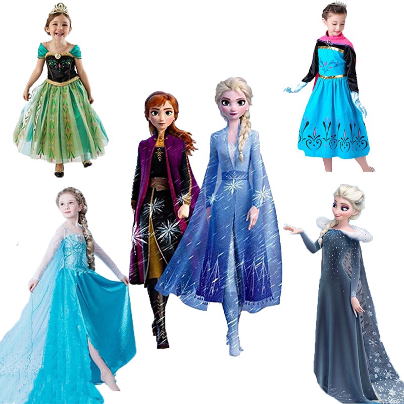 elsa anna dress up