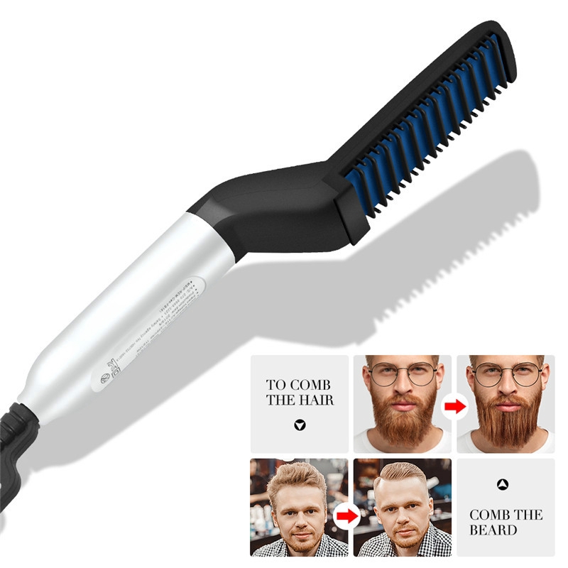 mens hair straightening comb