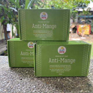 Play Pets Premium Organic Anti-Mange soap 135g